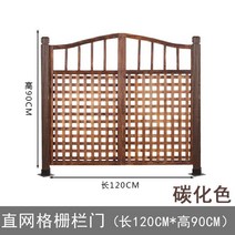 방부목대문 나무대문 단독주택대문 문짝 원형방부목 중문제작, 단일사이즈, 격자선 문 120x90(평 바닥)