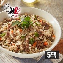 케이앤핫 [볶음밥] 단백질이 소볶소볶(5팩), 1set