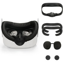 Oculus Quest 2 용 페이스 패드 Uniplay 커버 통풍구와 호환되는 쿠션 소프트 브래킷 피트니스 페이셜 인터페이스 VR 액세서리 교체 부품, 환기구 소프트 브래킷