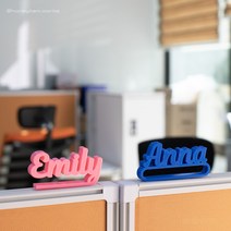 친환경 현관 문패 간판업체제작 아이방문패 공부방간판 명함이름표, 검정, 2.일자 바닥 산세리프