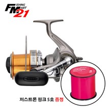 다이와 크로스캐스트KS 한국다이와정품(5호줄 증정), 5000+저스트론핑크5호
