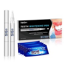 Teeth Whitening Pen 35% Carbamide Peroxide Gel Remove Stains For Pearl White Smile As Snow 30+Uses D, 1