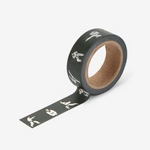 디작소 디자인 문구 마스킹 테이프 싱글_택 완도우, free, one