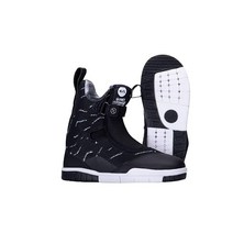 Hyperlite Gooey 남성용 웨이크보드 바인딩 블랙/화이트 10 457154, 9