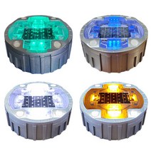 매립형 4방향 쏠라 표지병 HK-816 태양열 매립등, 노란색