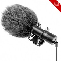 [오빠네사진관] LituFoto 지향성마이크 VV1 - 카메라마이크 스마트폰마이크, ㄴ안드로이드폰용(갤럭시등), ㄴ트윈마운트포함