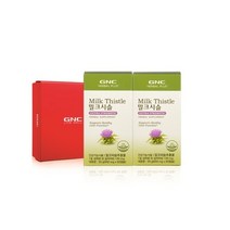 GNC [GNC][AK백화점] 밀크시슬 세트(60캡슐x2개), 선택완료, 단품없음