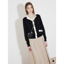올리비아로렌 신상품 카라배색 니트 VOCBL3S1371