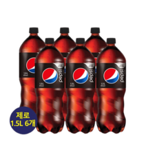 펩시콜라 제로슈거 1.5L x 6펫