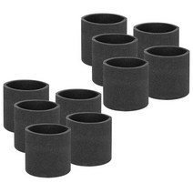 10 팩 90585 폼 세트 VF2001 필터 대부분의 Shop-Vac Vacmaster 및 지니 상점 진공 청소기, 01 black, 01 black