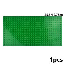 [레고공식] 32x32 32x16 도트 클래식베이스 플레이트 블록 소형 DIY 벽돌 베이스 ABS 플라스틱 조립 어린이용, [12] Green 32X16