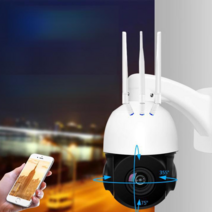 4G 감시카메라 네트워크 라이브 360도 원격무선연결, WIFI 이동식카메라 - 128GB