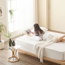 [박홍근홈패션] 슬러시 기능성 냉감원단 밴드형 패드 Q, 화이트