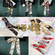 하나상점 쁘띠 트윌리 방도 가을 여성 스카프 7종세트