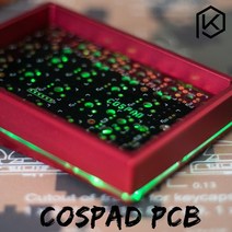 cospad 맞춤형 기계식 키보드 키트 up tp 24 키 지원 tkg-tools underglow rgb pcb 20 프로그래밍된 숫자 키패드 xd21 xd24, 코스패드 xd24