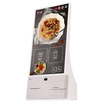 신성 나이스 엘지 키오스크(27인치) LG-KC3J KIOSK (카드결제 전용), 스탠드형(하단 스탠드 추가), 경남 전남 강원