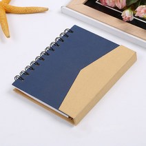 아트스케치 자석 볼펜수첩 블루 유선수첩 스프링수첩