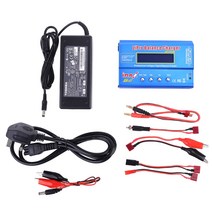 IMAX B6 80W 배터리 충전기 Lipo Nimh Li-ion Ni-CD 디지털 RC IMAX B6 Lipro Balance Charger Discharger + 15V 6A 어댑터