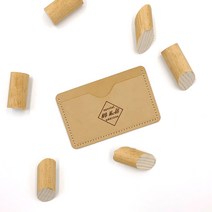 노마스 베지터블 슬림 카드지갑 가로형 탄