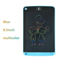 그림그리기패드 전자 칠판 스케치북 스마트 노트 패드 메모 보드, blue8.5multicolor