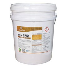 랜드 우드샤인 18.75L 목재용 강화마루 바닥 광택제 코팅제 강마루 우드 왁스 랜드마크