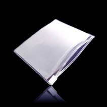 주방잡화 두꺼운 반투명 PVC 지퍼백 파우치 18cmX18cm 150매