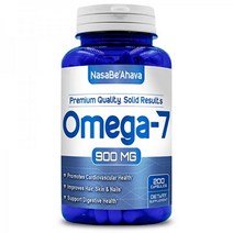 NASA BEAHAVA 천연 오메가7 지방산 200정 900mg 천연 씨벅톤오일