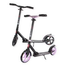 VV 어반 킥보드 205 원터치 접이식 숄더스트랩 포함, 블랙