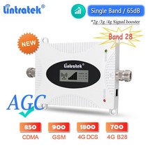 2021 새로운 업그레이드 된 Lintratek AGC 4G 신호 부스터 LTE B28 700 DCS 1800 WCDMA 2100 GSM 900 핸드폰 증폭기 셀룰러 리피터, 02 미국 플러그_05 4G B28 700