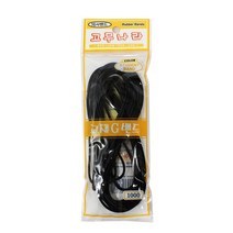 고무나라 다용도 납작 고무줄 밴드 바지 허리 넓은 두꺼운 굵은 둥근, 고무밴드/16사/검정