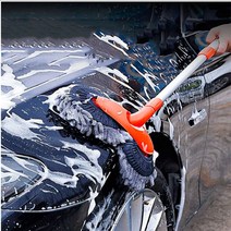 세차 밀대 세차용밀대 자동차 세차밀대 세차 대걸레 차량용밀대 세차봉 세차봉걸레 세차용 긴막대걸레, 그레이