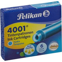 Pelikan 펠리칸 4001 잉크 카트리지 청록색