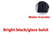 Honda FIT JAZZ ABS 리어 범퍼 디퓨저 프로텍터 2014-2017 바디 키트 프론트 셔블 립 스포일러, 01 glass balck