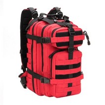 백패킹 여행배낭 킬리배낭 약초배낭 재난가방 남자 군대 전술 배낭 1000d 폴리에스터, 빨간색