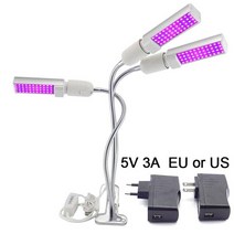 식물키우기 led plant growing Sunlike 5V USB 타이밍 44 LED 식물 성장 빛 전체 스펙트럼 전구 식물성 램, [12] Type10, [01] 50W