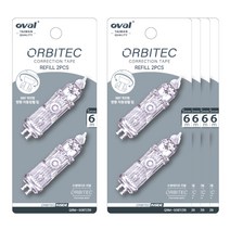 OVAL 오발 수정테이프 5mm*6m 리필 2p*5개, 2p*5개 (오발 리필)