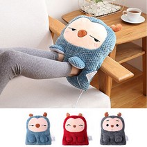 사슴 USB 보온 온열 발난로 실내화 48237EA, 그레이