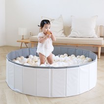 일루와 통통매트 풀장, 베이지+그레이