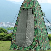 120X190CM 간편설치 화장실 샤워 텐트 1인용 캠핑 샤워장 보온