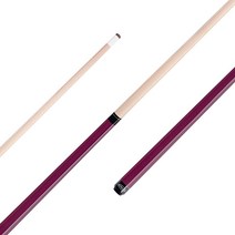 Imperial Sleek 2-Tone 58 inch Premium Billiard Cue Pool, 01 Sangria Purple No Wrap