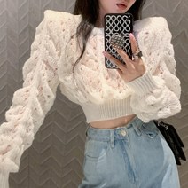 어텐션 핸드워머 은채 언발 아이유 민지 사복 옷 의상 패션 골지니트 티셔츠 라운드 나연 아이브 퍼