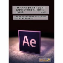 애프터이펙트왕초보에서실무까지종이책과DVD연계강좌2017CC(CS이상)