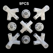 Hot Spare Parts For 3x3m Gazebo Awning Tent Feet Corner Center Connector 25/19mm Outdoor Camping