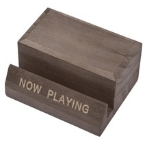 LP 선반 거치대 보관함 CD 레코드 스탠드 나무 재생용 스토리지 앨범 홈 및 보관용 액세서리 미니멀리스트, 한개옵션0