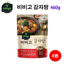 [UNIQ] C J 비 비 고 감 자 탕 4 6 0 g, 4개, 460g