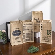 에브리데이쇼핑빈티지한 느낌이 멋스러운 다용도 패브릭 바스켓 빈티지바구니 수납바구니 앤틱인테리어 빈티지소품 수납바스켓+dpqmflepdl, 골라주세요@2.빈티지