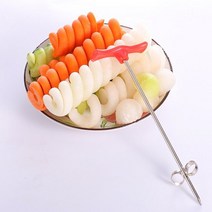 회오리감자 야채 슬라이서 감자 나선형 커터 수동 롤러 프렌치 프라이 트위스트 슈레더 강판 만들기 주방 가제트 요리 도구, [01] 1pcs