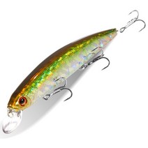 해루질 GOBAIT-플로팅 미노우 14cm 24g 탑 워터 낚시 루어 웨이트 시스템 하드 베이트 움직이는 3 트레블, 10 J