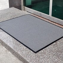 매직크린 해피론 현관매트 그레이 60X90cm 눈올때까는매트 미끄럼방지깔판 발판 계단 깔판 미끄럼방지 쿠션 업소용 발매트 겨울 여름 눈 비올 때 아파트 상가 출입구 영업용 코일 건물 로비 복도 체육관 수영장 골프장, 상세페이지 참조