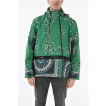Sacai BANDANA 프린트 윈드브레이커 위드 EXTRACTABLE 후드 02686M551